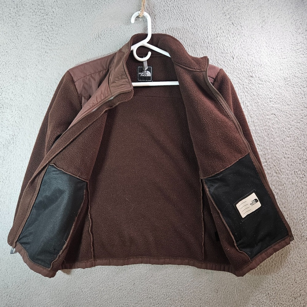 The North‎ Face Fleece Sweater Jacket Girl XL Full Zip Brown - Picture 4 of 13
